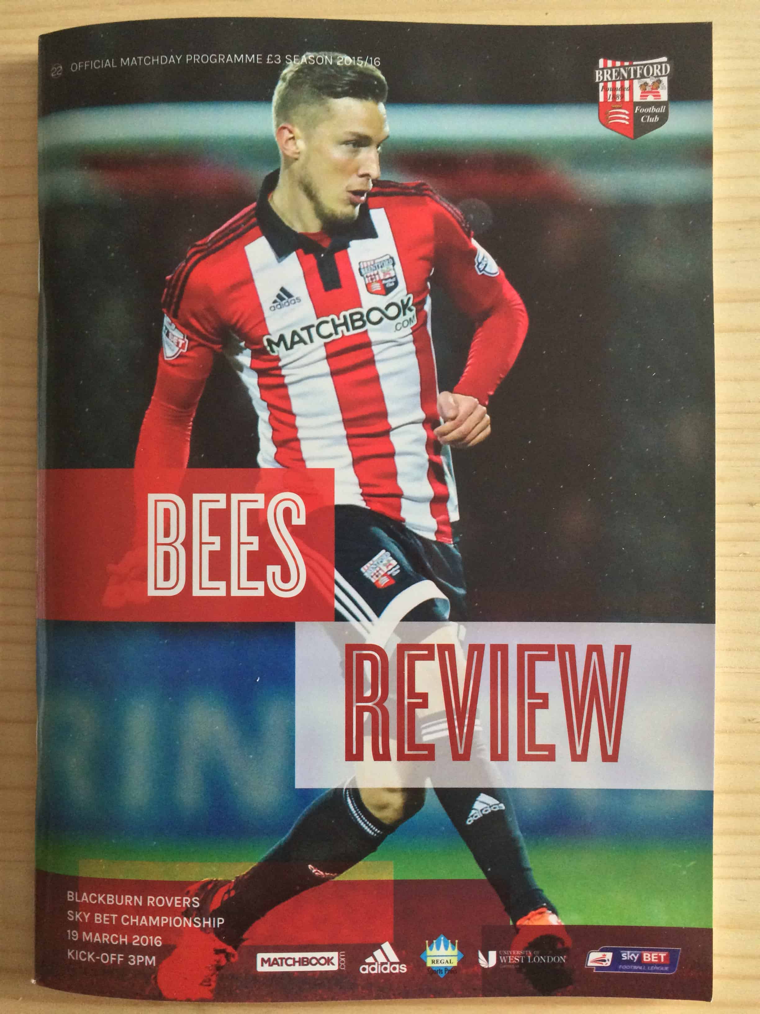 Brentford FC v Blackburn Rovers FC